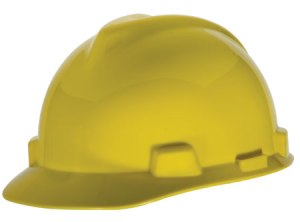 CASCO MSA MODELO V-GARD AMARILLO MEDIUN